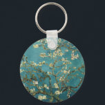 Vintage Van Gogh Almond Blossom Sleutelhanger<br><div class="desc">Het ontwerp van dit product bevat een aantrekkelijke afdruk van "Almond Blossom" en olie op schilderij van doek, die in 1890 door Vincent van Gogh werd gemaakt. Vincent van Gogh (1853 - 1890) was een Nederlandse Post-Impressionistische schilder die in iets meer dan tien jaar ongeveer 2.100 schilderijen creëerde, waaronder ongeveer...</div>