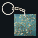 Vintage Van Gogh Almond Blossom Sleutelhanger<br><div class="desc">Het ontwerp van dit product bevat een aantrekkelijke afdruk van "Almond Blossom" en olie op schilderij van doek, die in 1890 door Vincent van Gogh werd gemaakt. Vincent van Gogh (1853 - 1890) was een Nederlandse Post-Impressionistische schilder die in iets meer dan tien jaar ongeveer 2.100 schilderijen creëerde, waaronder ongeveer...</div>