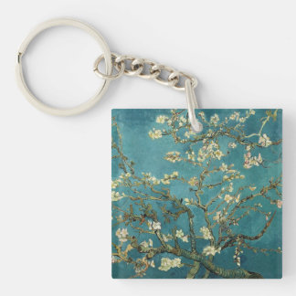 Vintage Van Gogh Almond Blossom Sleutelhanger