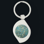 Vintage Van Gogh Almond Blossom Sleutelhanger<br><div class="desc">Het ontwerp van dit product bevat een aantrekkelijke afdruk van "Almond Blossom" en olie op schilderij van doek, die in 1890 door Vincent van Gogh werd gemaakt. Vincent van Gogh (1853 - 1890) was een Nederlandse Post-Impressionistische schilder die in iets meer dan tien jaar ongeveer 2.100 schilderijen creëerde, waaronder ongeveer...</div>