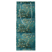 Vintage Van Gogh Almond Blossom Wijn Cadeautas (Achterkant)