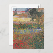 Vintage Van Gogh — Bloedtuin Briefkaart (Voorkant / Achterkant)