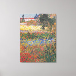 Vintage Van Gogh — Bloedtuin Canvas Afdruk
