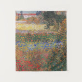 Vintage Van Gogh Bloementuin Wandkleed (Voorkant)