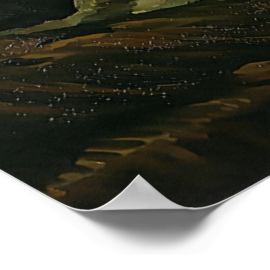 Vintage Van Gogh De Aardappeleters Poster (Hoek)