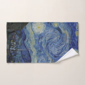 Vintage Van Gogh De Sterrennacht Bad Handdoek (Handdoek)