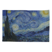 Vintage Van Gogh De Sterrennacht Kussensloop (Achterkant-Links)