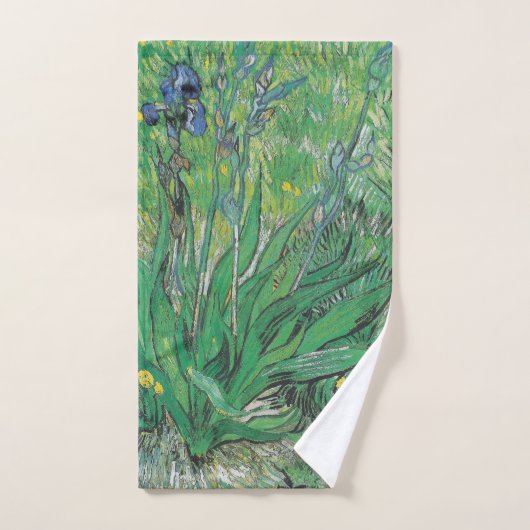 Vintage Van Gogh Iris Handdoek (Handdoek)