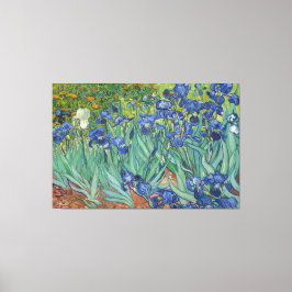 Vintage Van Gogh Irises Canvas Afdruk