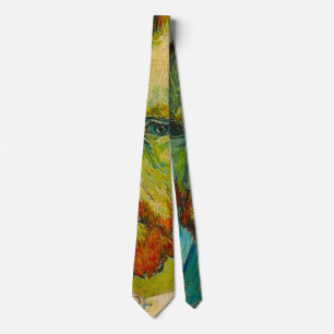 Vintage Van Gogh Kunstkunst Satin Necktie Stropdas