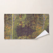 Vintage Van Gogh Openbare Tuin Handdoek (Handdoek)