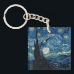 Vintage Van Gogh Sleutelhangers<br><div class="desc">kunst-sleutelhangers met prachtige schilderachtig landschapsschilderende Sterrennacht van Vincent Van Gogh in een klassiek retro-ontwerp waarmee je je autosleutels of huissleutels in stijl kunt dragen en een groot partijvoordeel of persoonlijk cadeau kunt doen. Ontworpen voor iedereen die van oude klassieke kunst houdt door de meesters.</div>