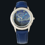 Vintage Van Gogh Sterrennacht Horloge<br><div class="desc">Kijk naar onze  Sterrennacht Vincent Van Gogh collectie. Al onze retro stijlvolle en sportieve horloges zijn beschikbaar voor mannen,  vrouwen en kinderen.</div>
