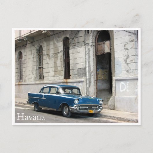 vintage van havana briefkaart (Voorkant)