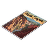 Vintage van Hells Canyon in Idaho Notitieboek (Linkerzijde)