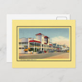 Vintage van het casino Hampton Beach NH Briefkaart (Voorkant / Achterkant)