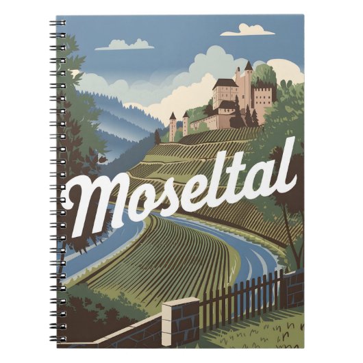 Vintage van het Moezeldal Notitieboek (Voorkant)