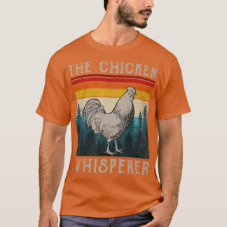 Vintage van het Shirt van Chicken Whisperer Retro 