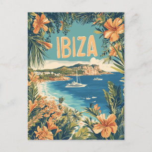 Vintage van Ibiza Briefkaart