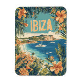 Vintage van Ibiza Magneet (Verticaal)