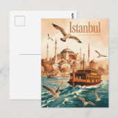 Vintage van Istanboel Briefkaart (Voorkant / Achterkant)