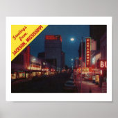 Vintage van Jackson MS Poster (Voorkant)