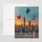 Vintage van Johannesburg Briefkaart (Voorkant / Achterkant)