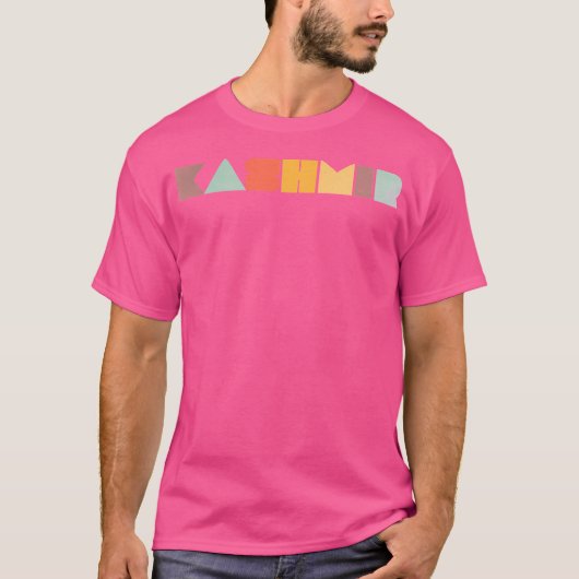 Vintage van Kasjmir T-shirt (Voorkant)