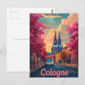 Vintage van Keulen Briefkaart (Voorkant / Achterkant)