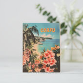 Vintage van Korfoe Briefkaart (Staand voorkant)