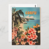 Vintage van Korfoe Briefkaart (Voorkant / Achterkant)