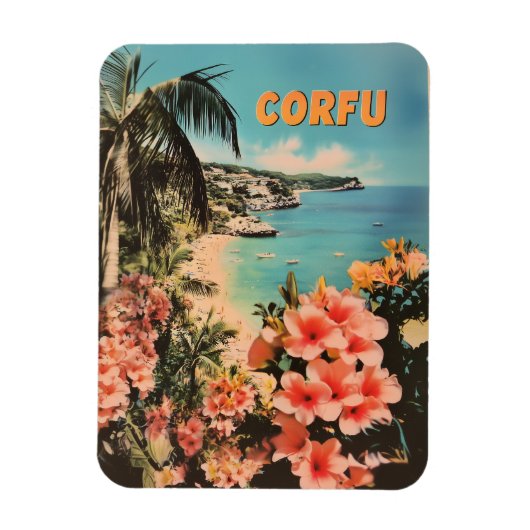 Vintage van Korfoe Magneet (Verticaal)