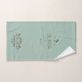 Vintage Van Life Sage Rustige Kust Handdoek (Handdoek)