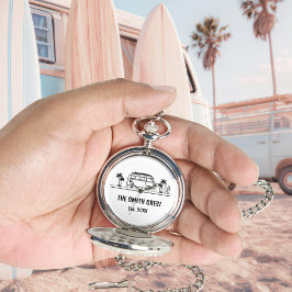 Vintage Van Life Surfer Crew Men's Horloge