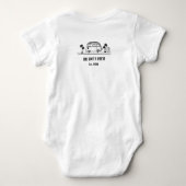 Vintage Van Life Surfer Crew Romper (Achterkant)