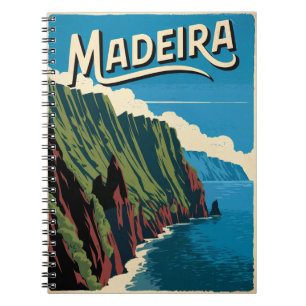 Vintage van Madeira Notitieboek