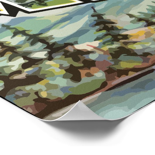 Vintage van Maine Poster (Hoek)