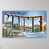 Vintage van Maine Poster (Voorkant)