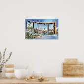 Vintage van Maine Poster (Keuken)