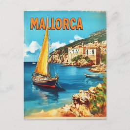 Vintage van Mallorca Briefkaart