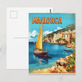 Vintage van Mallorca Briefkaart (Voorkant / Achterkant)