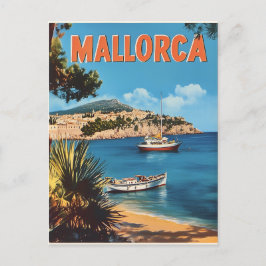 Vintage van Mallorca Briefkaart