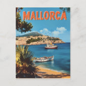 Vintage van Mallorca Briefkaart (Voorkant)