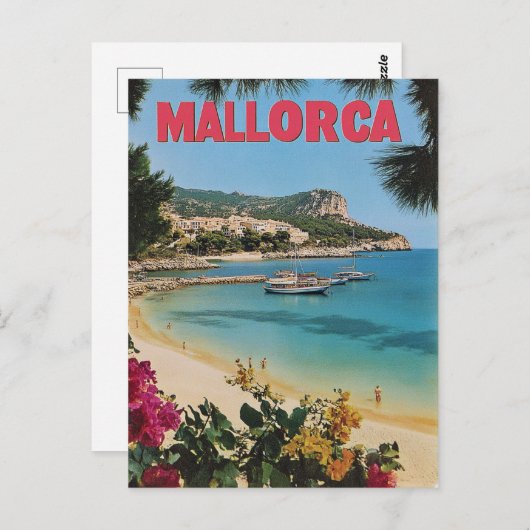 Vintage van Mallorca Briefkaart (Voorkant / Achterkant)