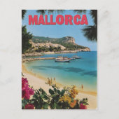 Vintage van Mallorca Briefkaart (Voorkant)