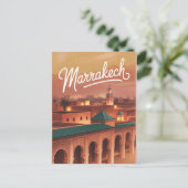 Vintage van Marrakech Briefkaart (Staand voorkant)