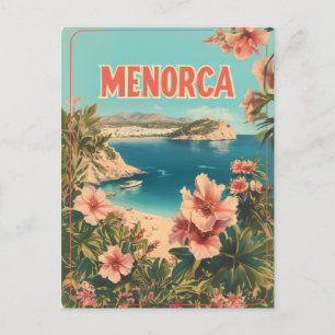 Vintage van Menorca Briefkaart
