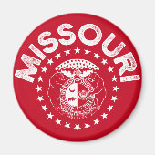 Vintage van Missouri Magneet (Voorkant)