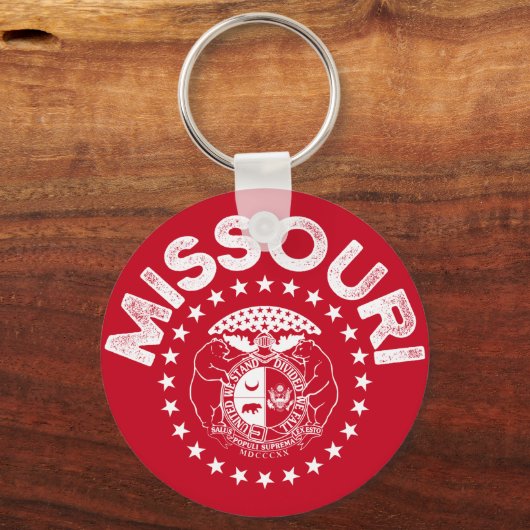Vintage van Missouri Sleutelhanger (Voorkant)