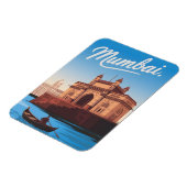 Vintage van Mumbai Magneet (Linkerzijde)